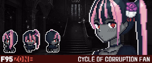 Cycle of Corruption - animated 2D scene