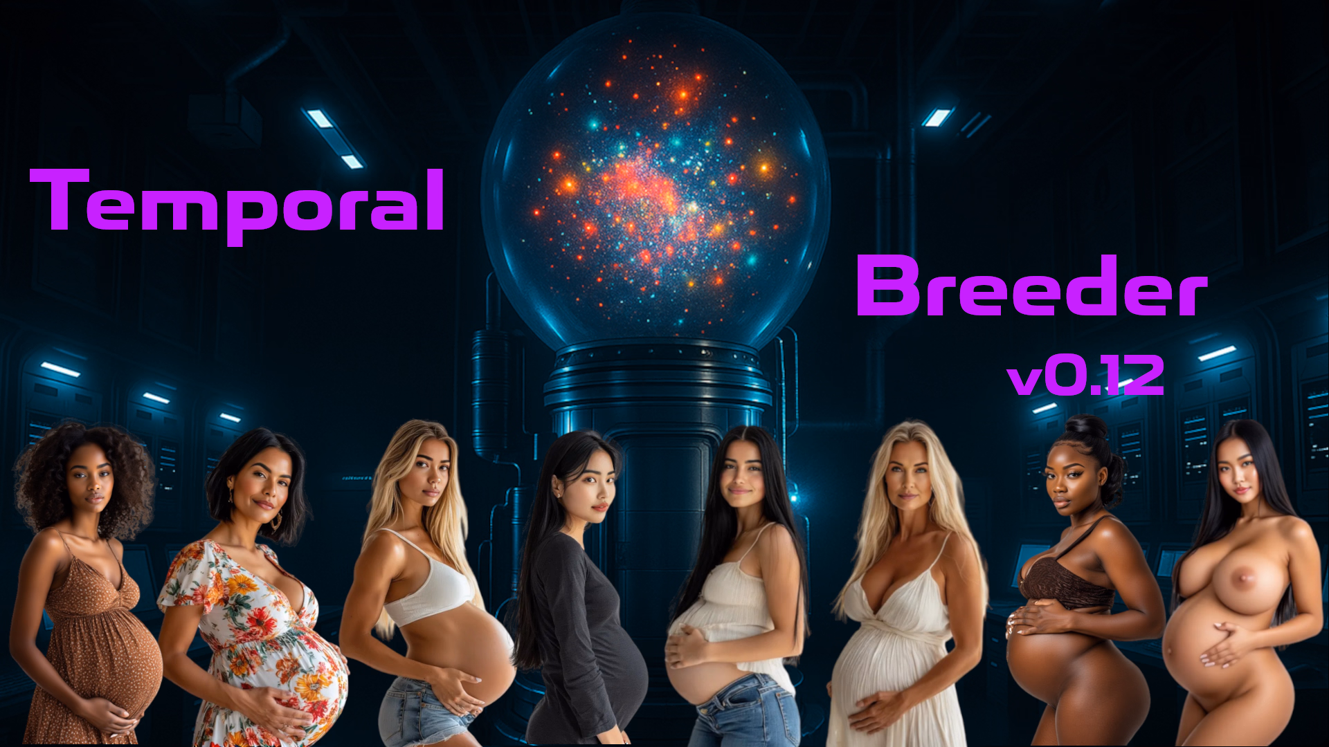 Temporal Breeder cover art for the sci-fi breeding RPG