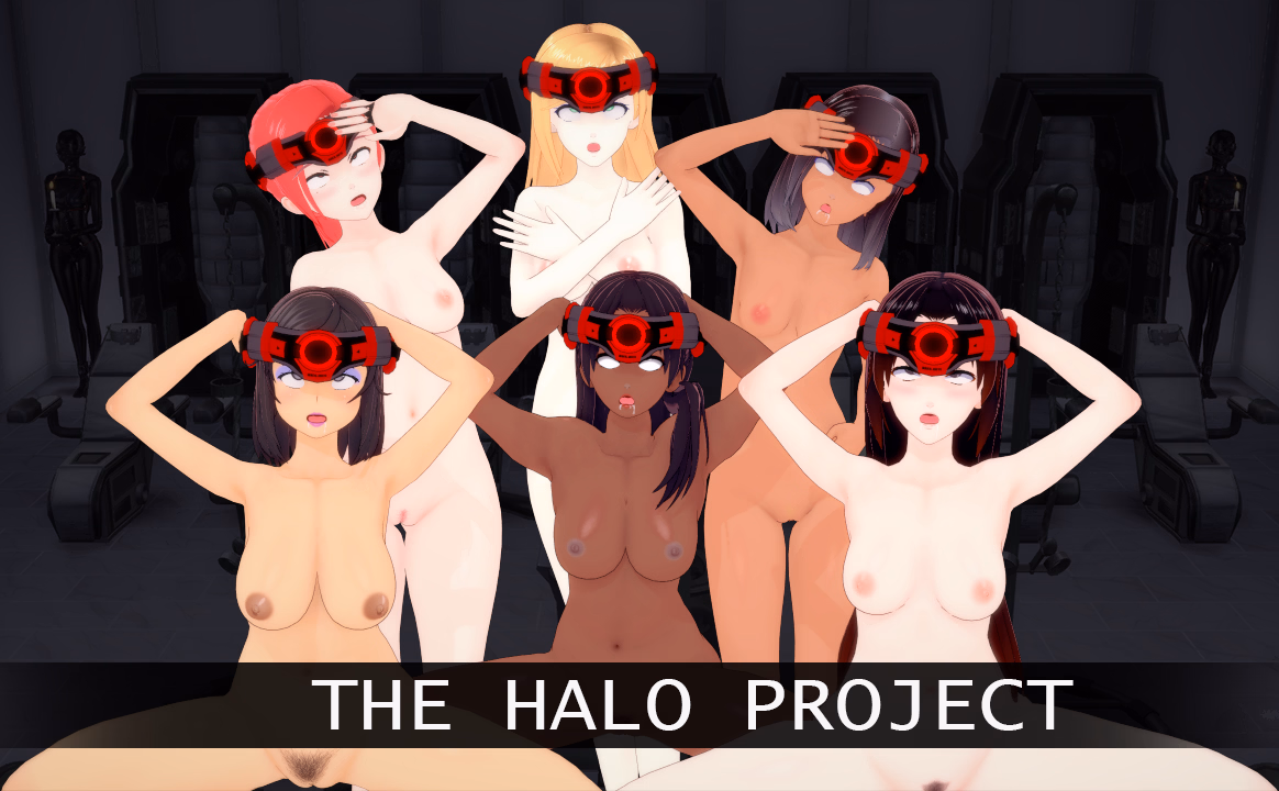 The Halo Project cover art — sci-fi corruption sandbox RPG by hushhushgames