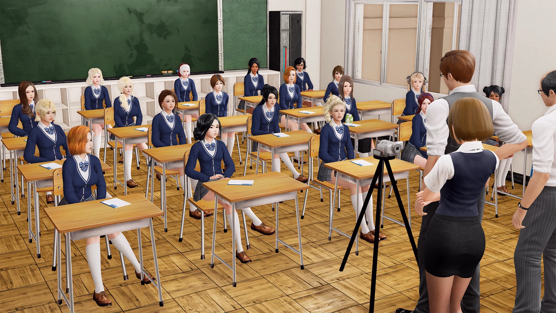 Character scene from The Headmaster