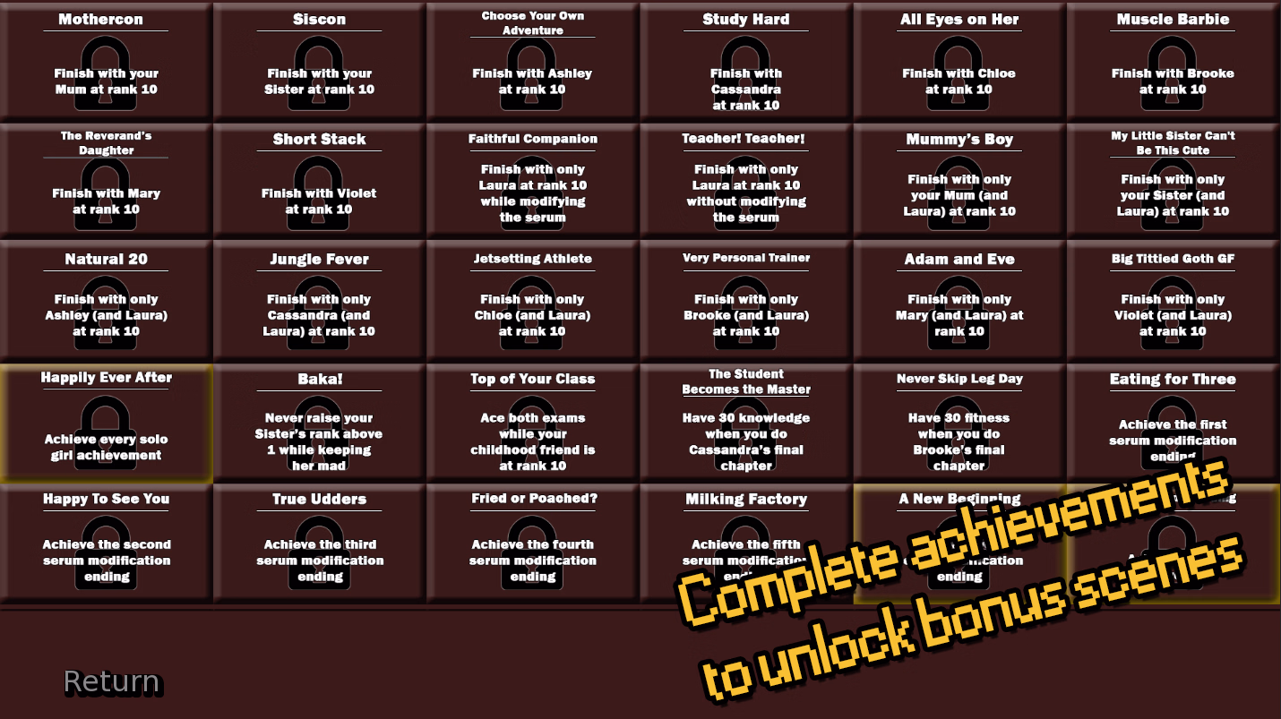 3DCG characters from Holstein Girls illustrating the game's transformation theme